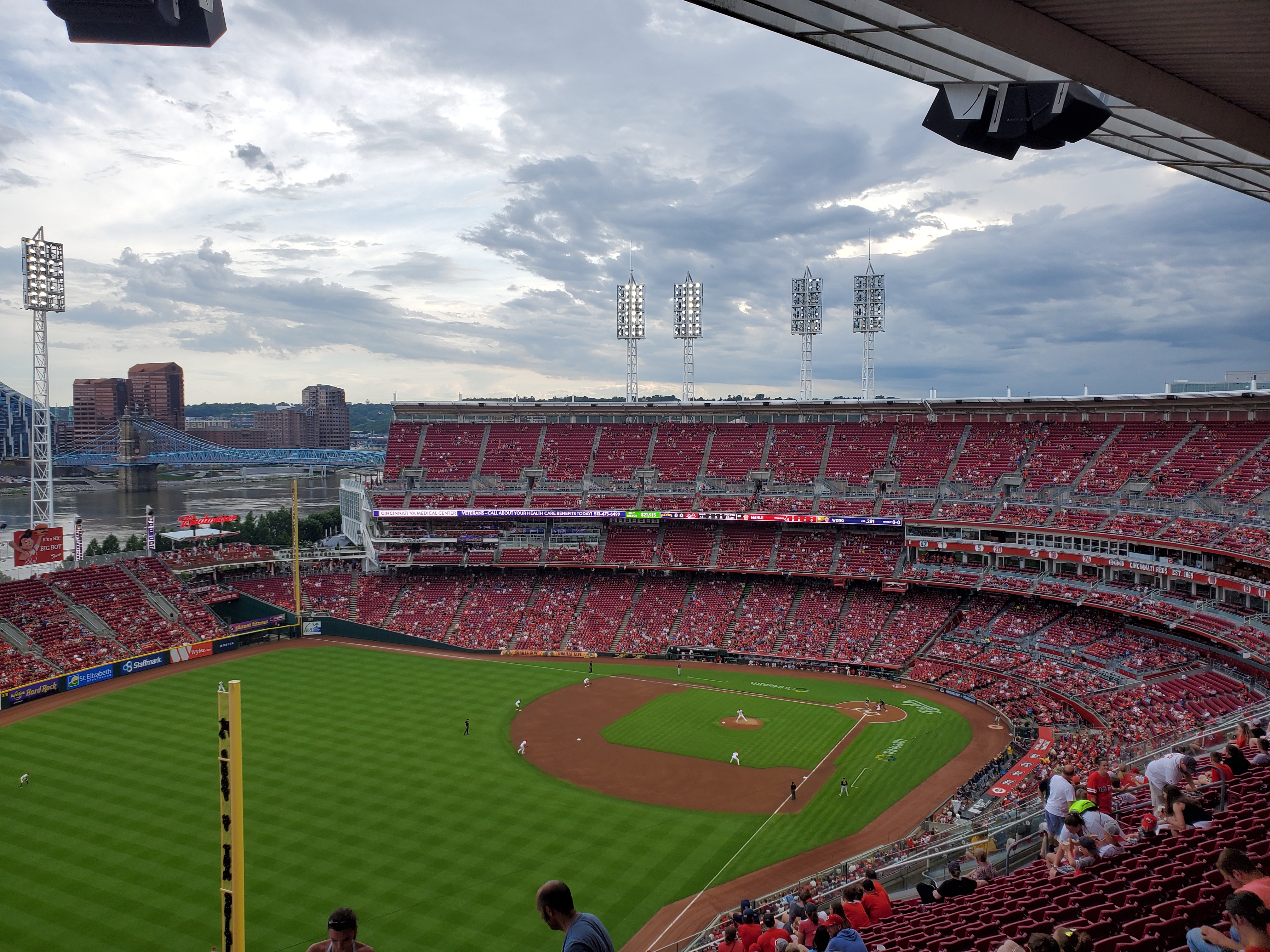 Great American Ball Park, section 404, home of Cincinnati Reds, page 1